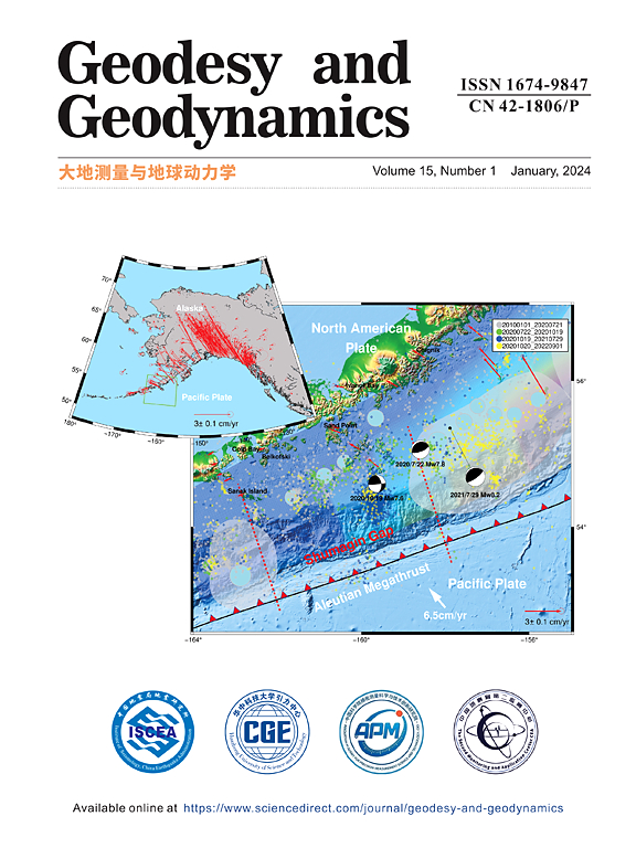 Go to journal home page - Geodesy and Geodynamics
